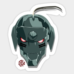 Alphonse flat Sticker